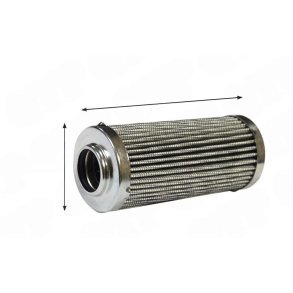 Hydraulikfilter Sekund�r Ford T5000 TLA TN Landini Ghibli Legend Vision - 50mm ID 122mm Case JX JX