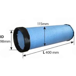 Luftfilter Ford TM175 TM190 Indvendig