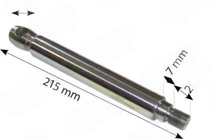 Kromstang 175 178 Tidlig 25mm Servostyring