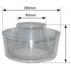 Luftfilter Glasbeholder 300