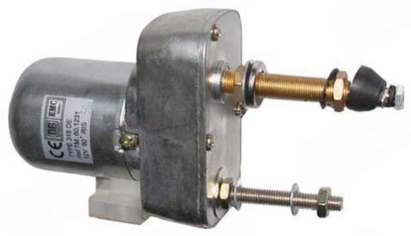Viskermotor 12 Volt 110&deg; Lille konisk aksel