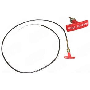 Stopkabel R�dt T-h�ndtag 5Ft / 1,5m