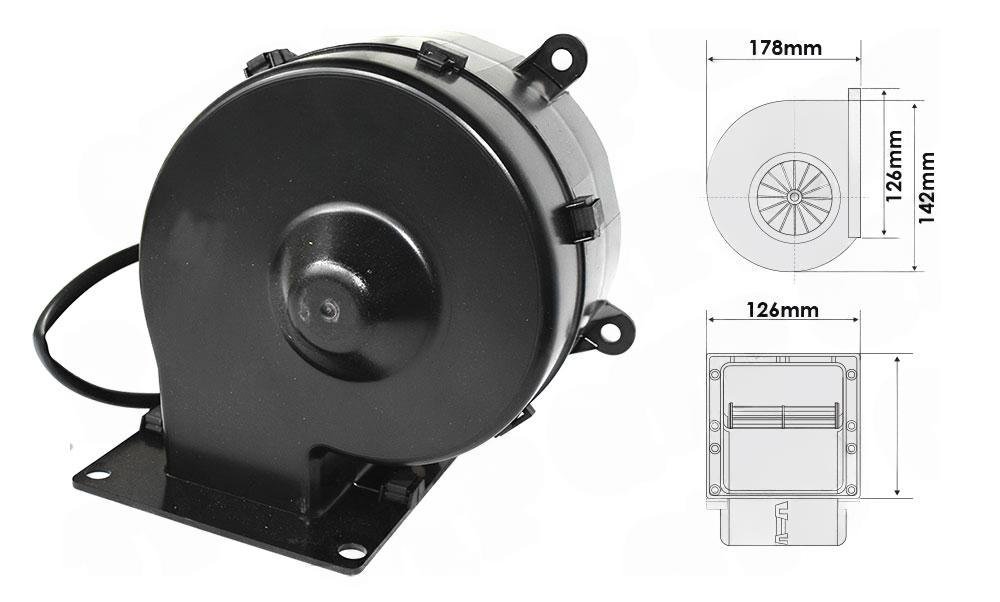 Fl�ktmotor | John Deere 7000 8000 9000 | R62047 RE189031 RE220959 RE237675 RE70538 | 58455