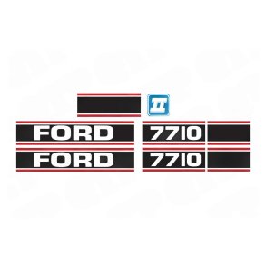 M�rkat Ford 7710 Force 2 R�d & Sort