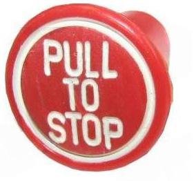 Stopknap R�d