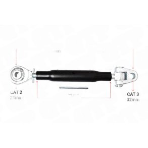 Topstang Cat 3 / 2 Kugleled 380mm Heavy Duty | KB32380 | S99511, S28205