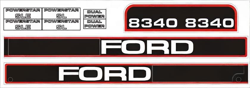M�rkats�t Ford 8340 (op til 96)