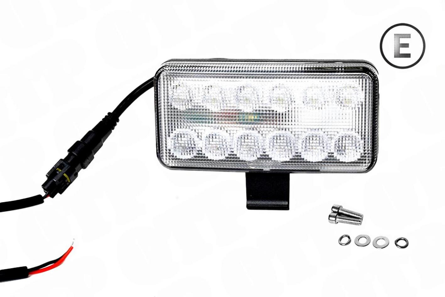 LED-arbetslampa 10-30V ECE R10 Passar New Holland T6 T7 T8 TSA TG modeller.