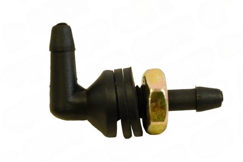 Vinklad bulkhead-brickadapter universal