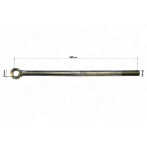 L�ftestang 25mm | John Deere 6020 - 6620 & SE Modeller | 59636 | AL170951