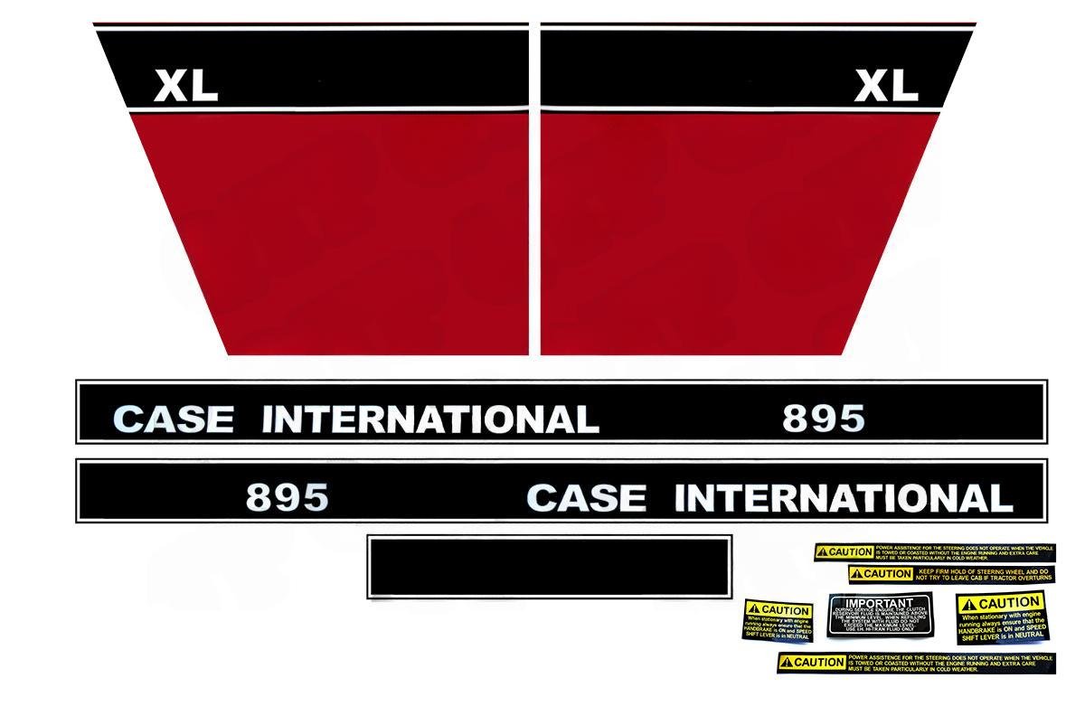 Dekal 895XL Case IH Kit