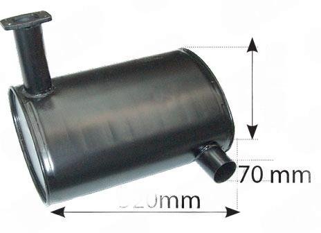 Avgasl�da Ford 8160 8260 M100 M115 TM115