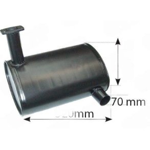 Udst�dningskasse Ford 8160 8260 M100 M115 TM115