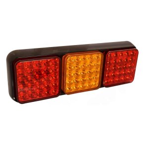 LED T�geforlygte Triple Modul 10-30V 40cm Kabel Passer til Ifor Williams Trailer