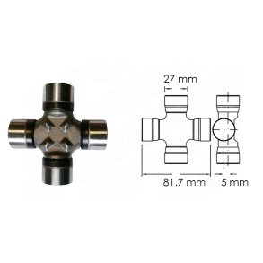 Kardanled Ford TL TM TS 4WD - Fiat Aksel