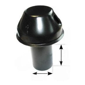 Luftfilterhat Ford 5000 Sort - 55mm