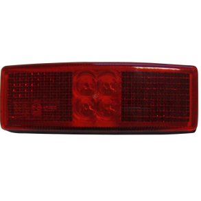 Side Marker Lampe R�d m/ Stik