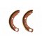 Bromsback 20 30 35 135 Styv Fodring - PAR ** 1250R har Gummifodring ** Fodring �r 1020 Nitar �r,