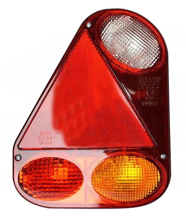 Lampkombination Radex 5+4 stift Snabbkoppling