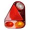 Lampkombination Radex 5+4 stift Snabbkoppling