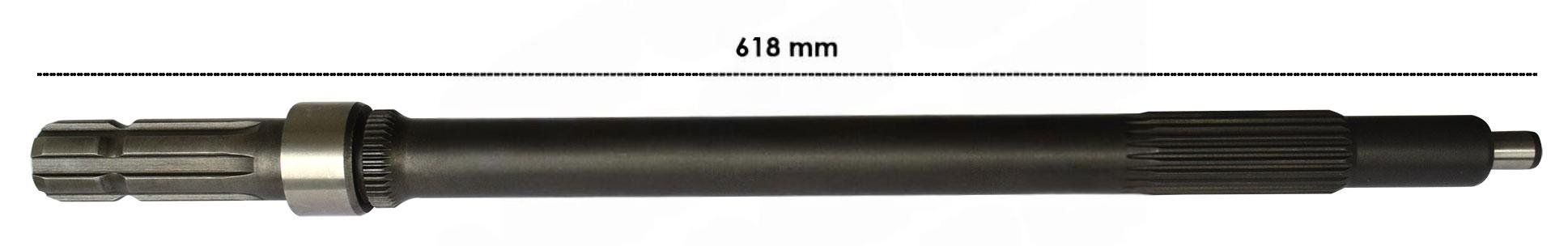 PTO-aksel 500 600 540rpm