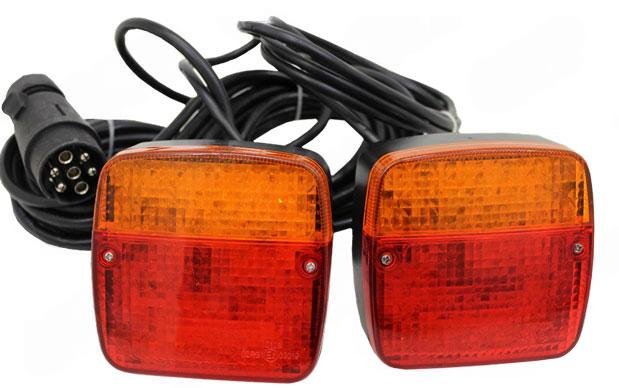 Magnetiska kombinationslampor 2m x 8m LED