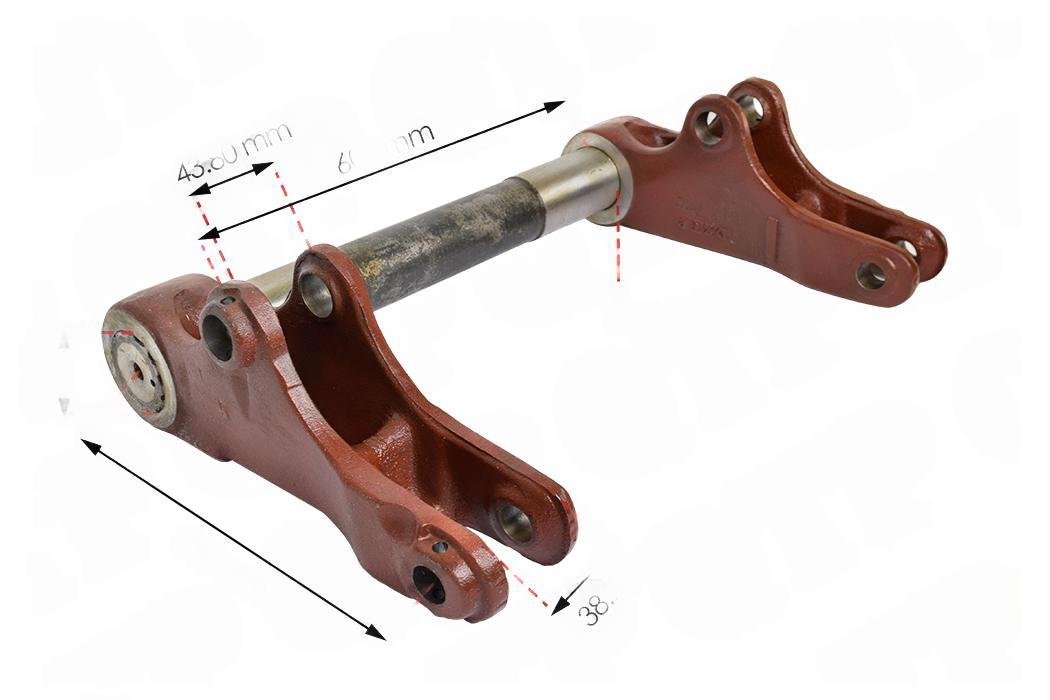 L�ftearm Rock Shaft Kit John Deere 6010 6020 7020 Series 12 Spline ** 4 Cylinder Traktor **