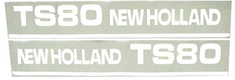 Dekal New Holland TS80 - Set
