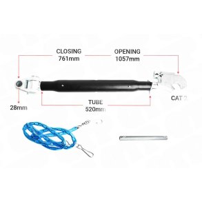 Topled Knogle 28mm / 2 Krog 520mm Heavy Duty | KH282520