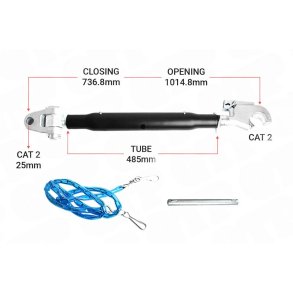 Topled Knogle Kat 2 / 2 Krog 485mm Heavy Duty | S13994 | KH22485