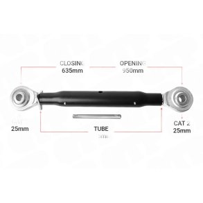 Topstang Cat 2 / 2 Kugle Kugle 485mm Heavy Duty | BB22485 | S16841 S.4108 S4108 VLK1204 3792