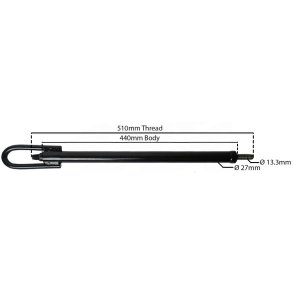 L�ftestang til tr�kstang Case 856 956