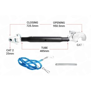 Topled Knogle Kat 2 / 3 Krog 485mm Heavy Duty | KH23485 | S13992