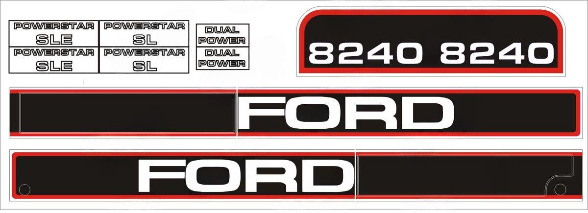 M�rkats�t Ford 8240 - Op Til 96