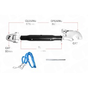 Top Link Led Cat 3 / 3 Krog 380mm Heavy Duty | KH33380 | S33115