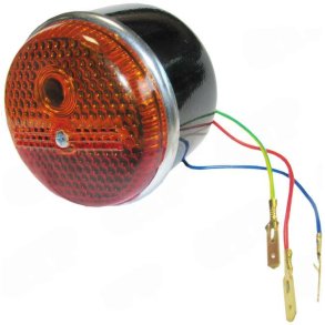 Lampe Vintage Rund Blinklys
