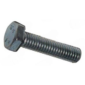 Bolt M6 x 25 Metric Grov Zink & Gul