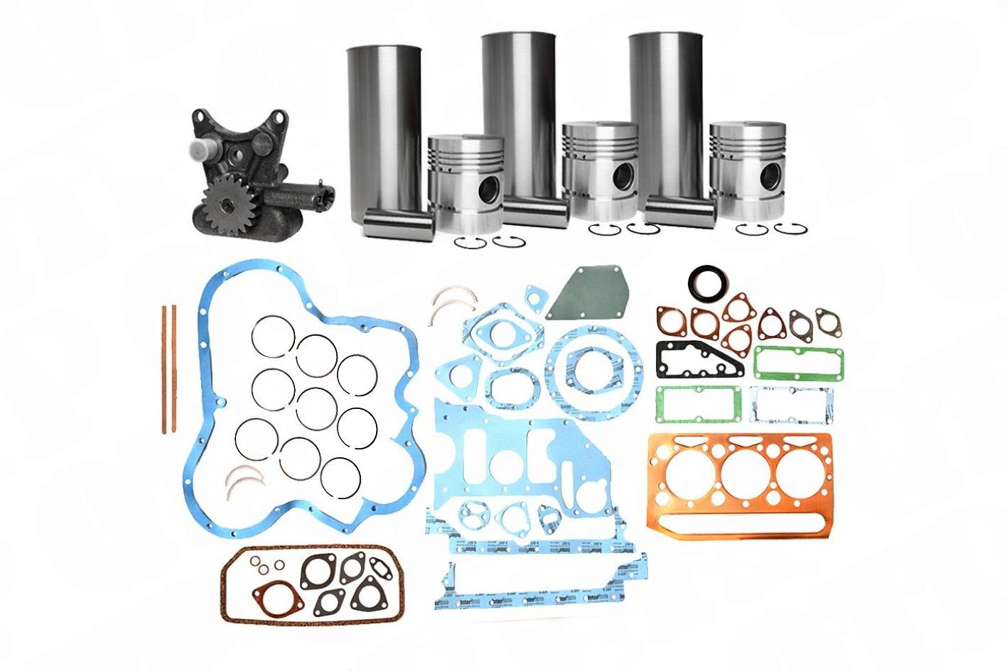 Motorrenoveringss�t 35 35X Chrome Liner