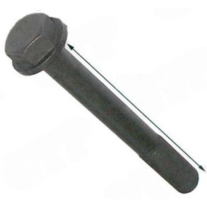 Cylinderhovedbolt 4.236/4.248 - 103mm