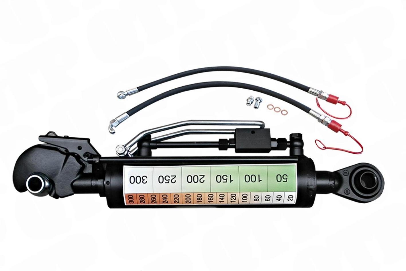 Hydraulisk �vre l�nk kulkrok Cat 2 Cat 2 Min l�ngd 595mm Max l�ngd 815mm Kolvslag 220mm Cylinder