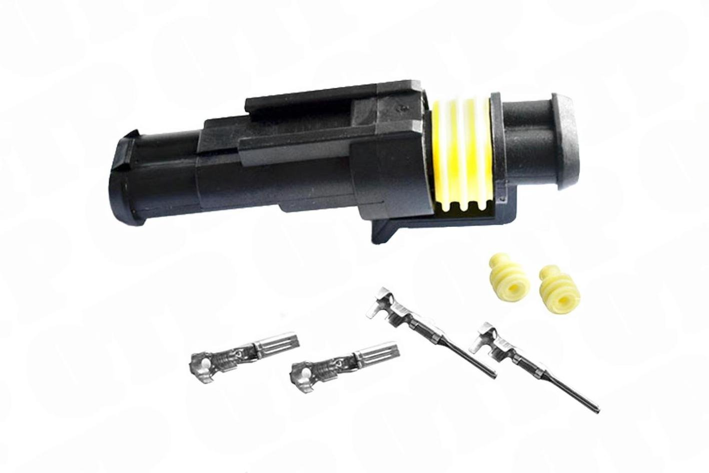Connector Super Seal 2-vejs s�t